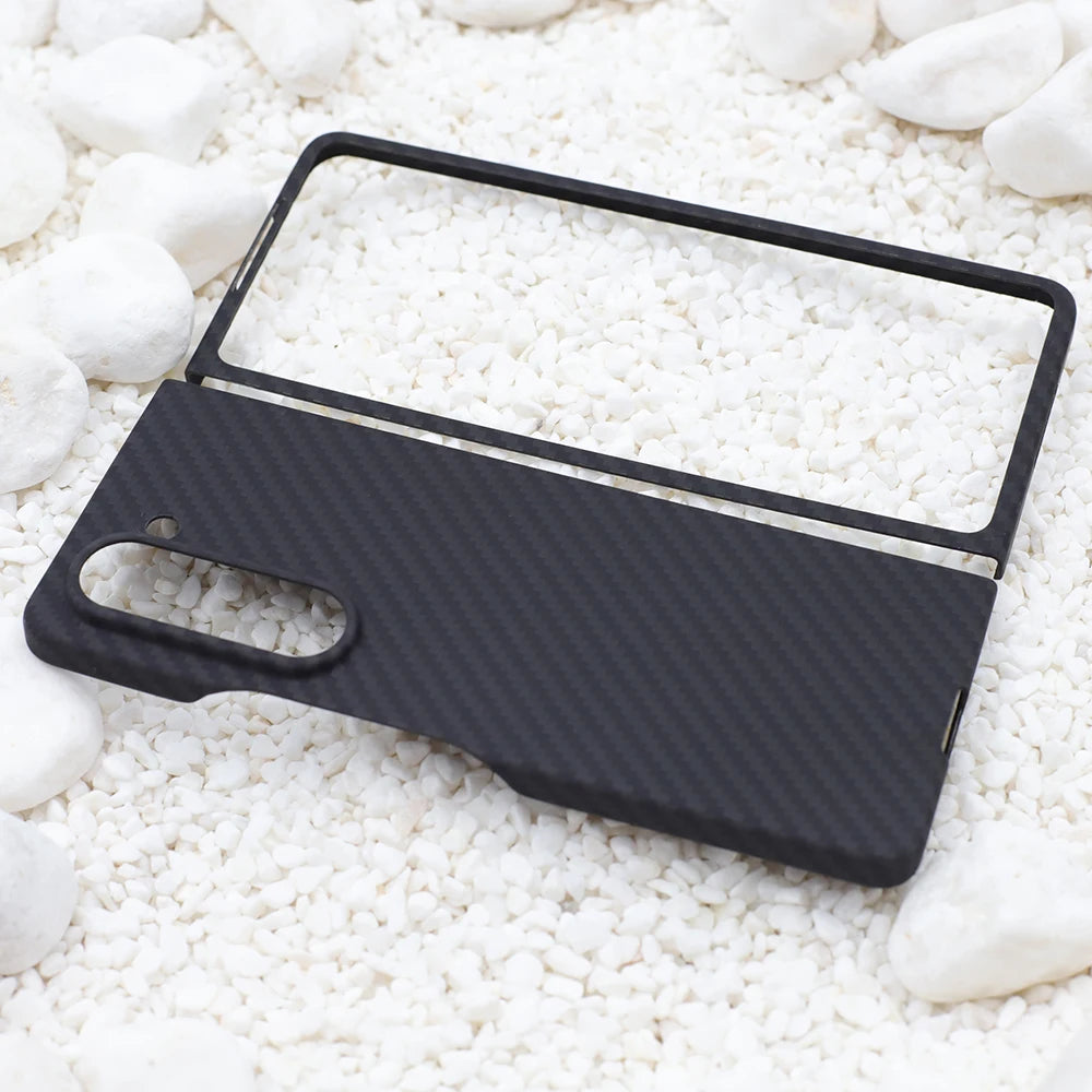 YTF Carbon Fiber Case For Samsung Galaxy Z Fold 5 - Premium Mobile Phone Cases from YTF-Carbon - Just $50! Shop now at Dressmycell.com YTF Carbon Fiber Case For Samsung Galaxy Z Fold 5 - Premium Mobile Phone Cases from YTF-Carbon - Just $50! Shop now at Dressmycell.com